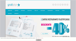 Desktop Screenshot of grafistar.es